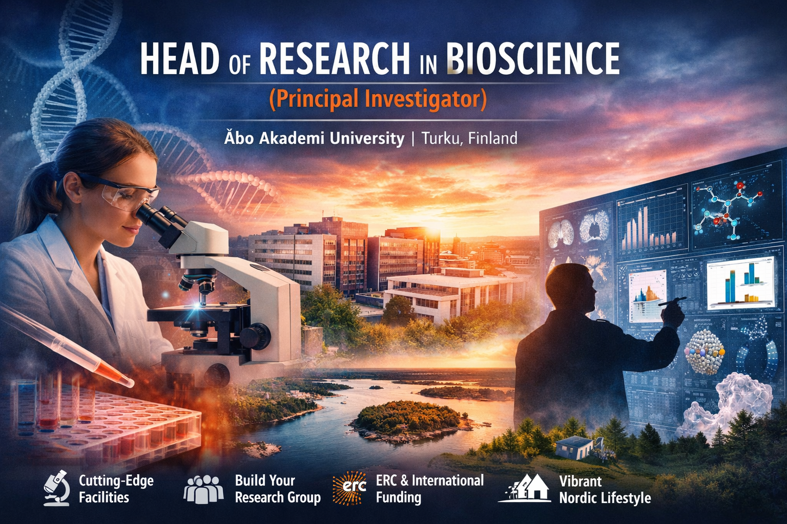 Biology Faculty/Principle Investigator Position in Finland