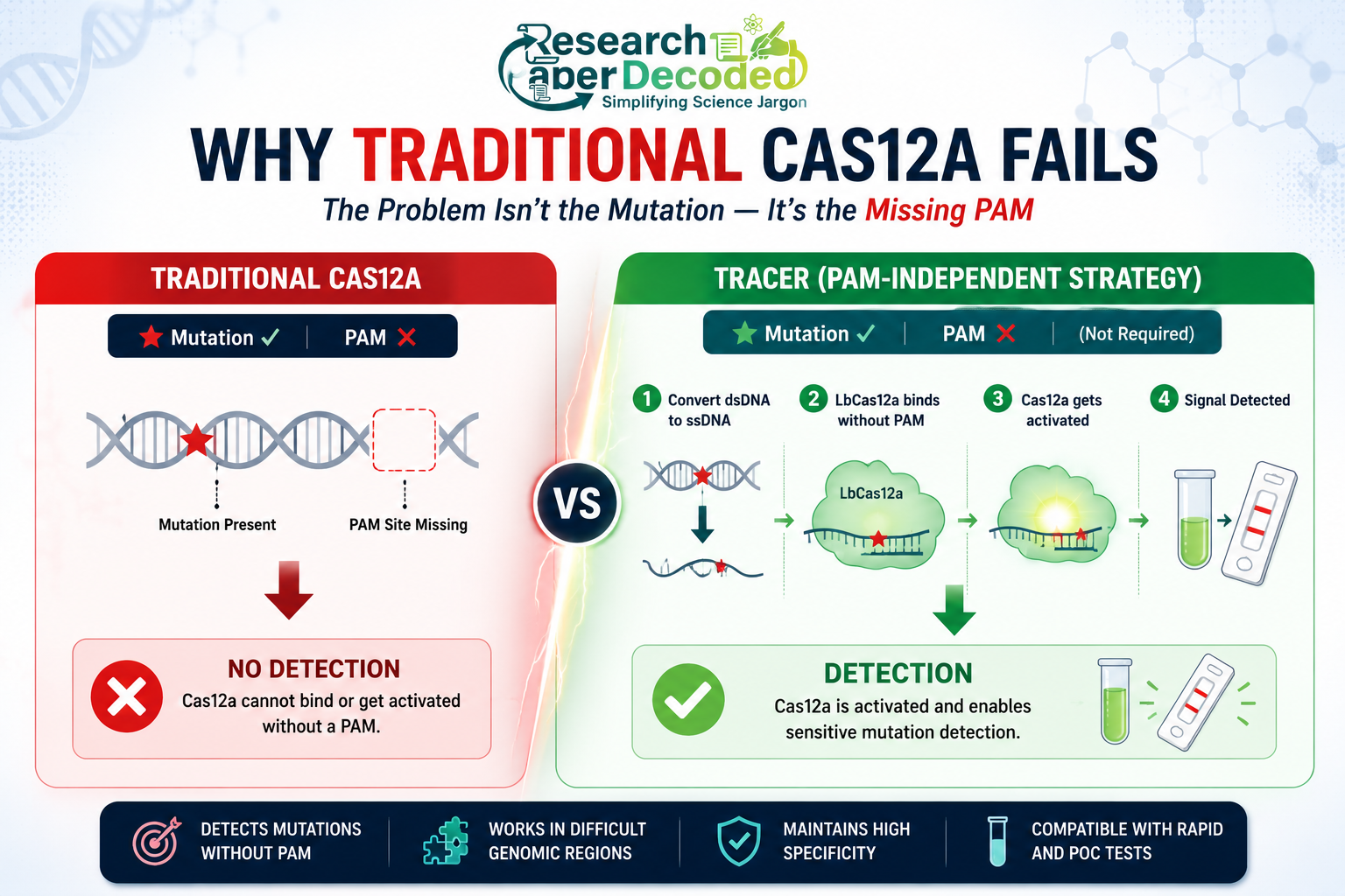 pam independent crispr cas12a