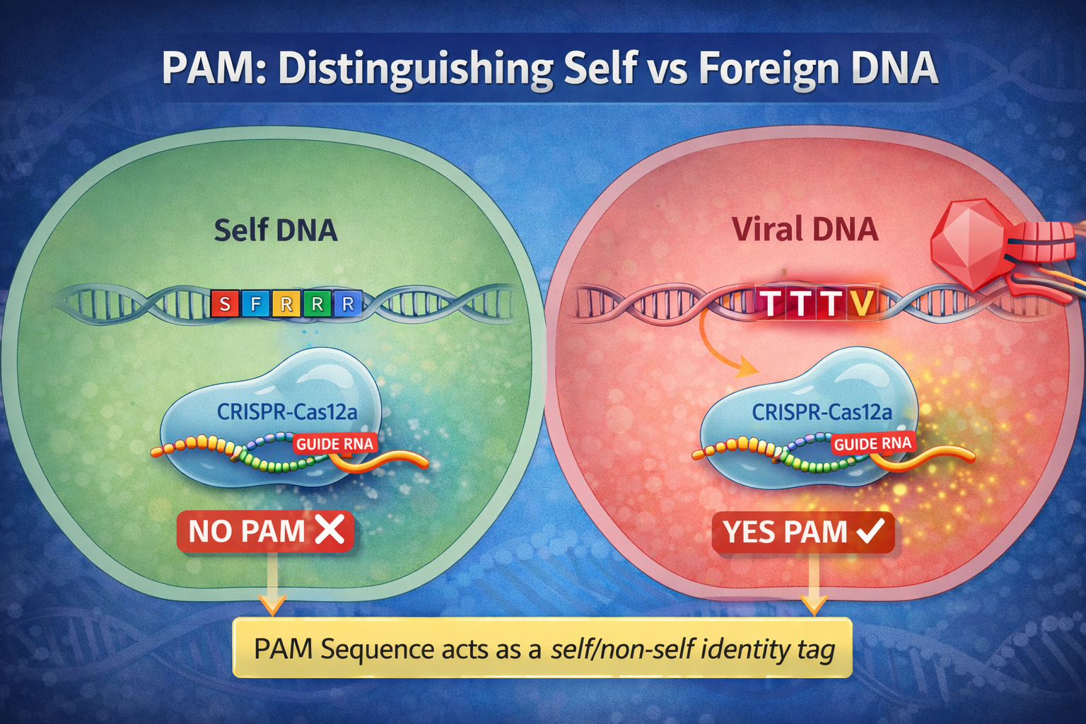 the pam in crispr cas system